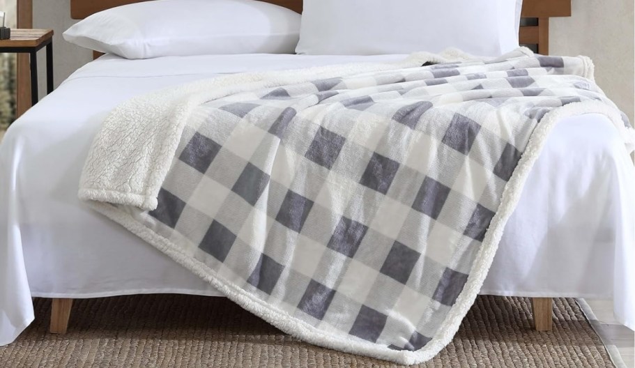 Highly-Rated Eddie Bauer Throw Blanket Only $8 on Amazon