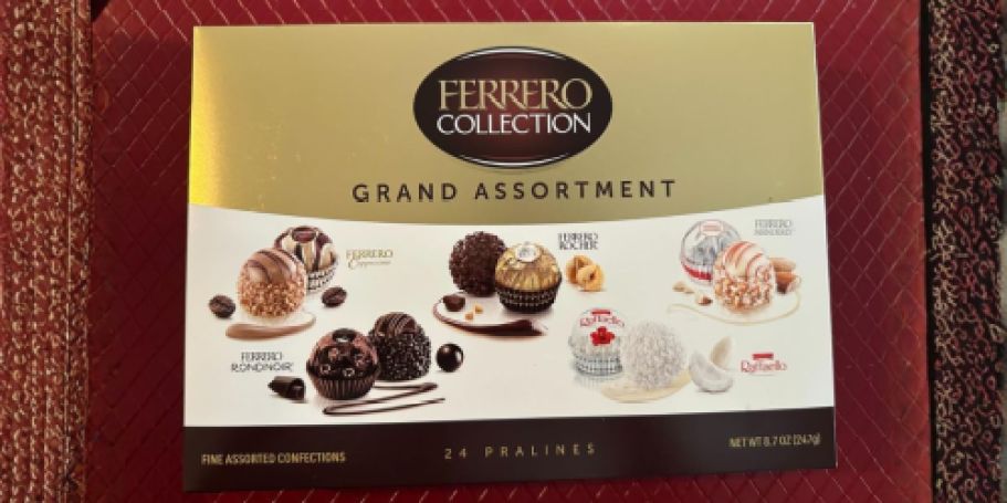 Ferrero Rocher Chocolate Grand Assortment Under $11 on Amazon