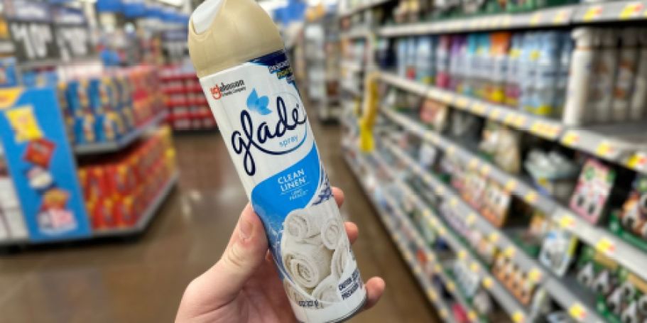 Glade Air Freshener Spray Only 78¢ After Walmart Cash