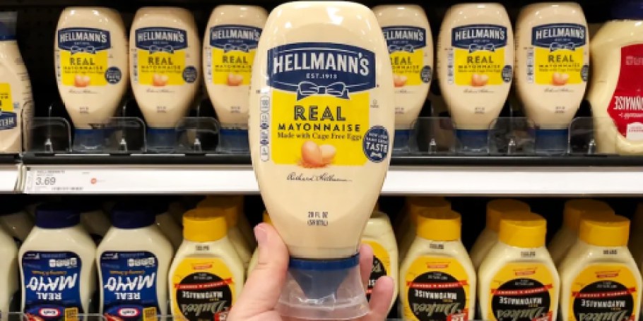 Hellmann’s Mayo 20oz Bottle Only $2.80 on Amazon (Reg. $6)