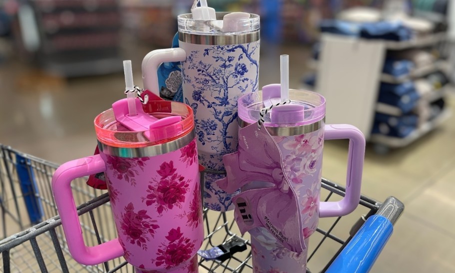 *NEW* Floral Tumbler with Matching Nail File Only $10 at Walmart