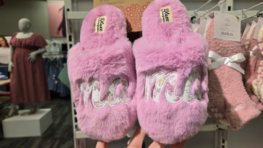 pink mama slippers