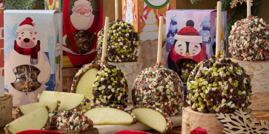 Mrs. Prindable’s Holiday Caramel Apples 10-Pack from $33.98 Shipped (Reg. $73)