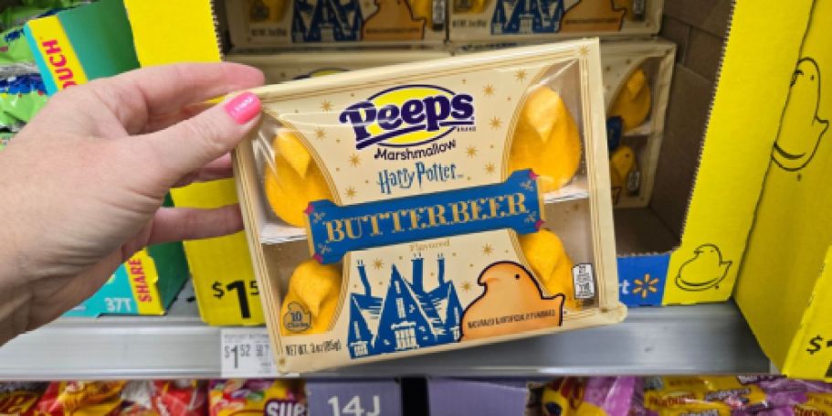 NEW Harry Potter Butterbeer Peeps Spotted at Walmart