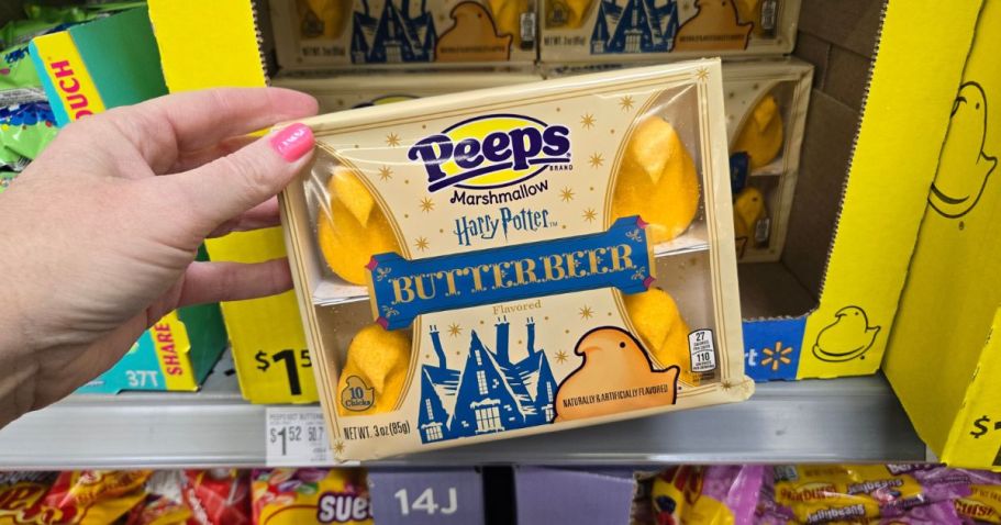 NEW Harry Potter Butterbeer Peeps Spotted at Walmart