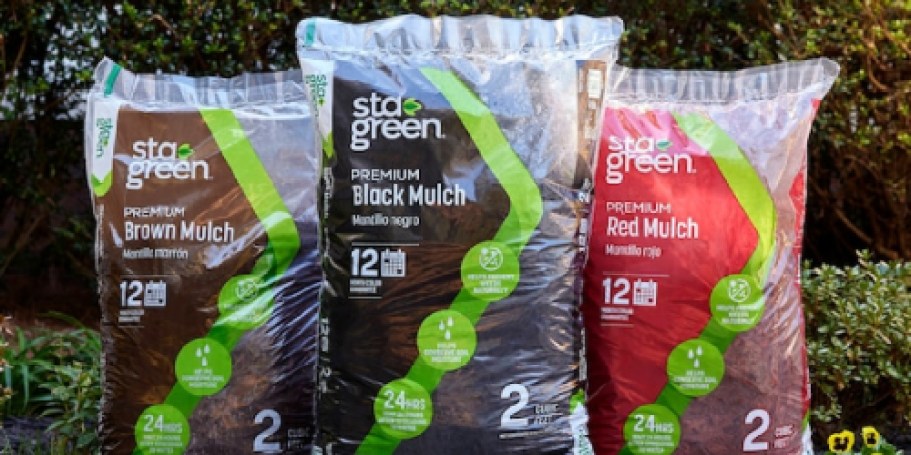 Lowe’s Mulch Bags Just $2 Delivered (Lowest Price of the Year!)