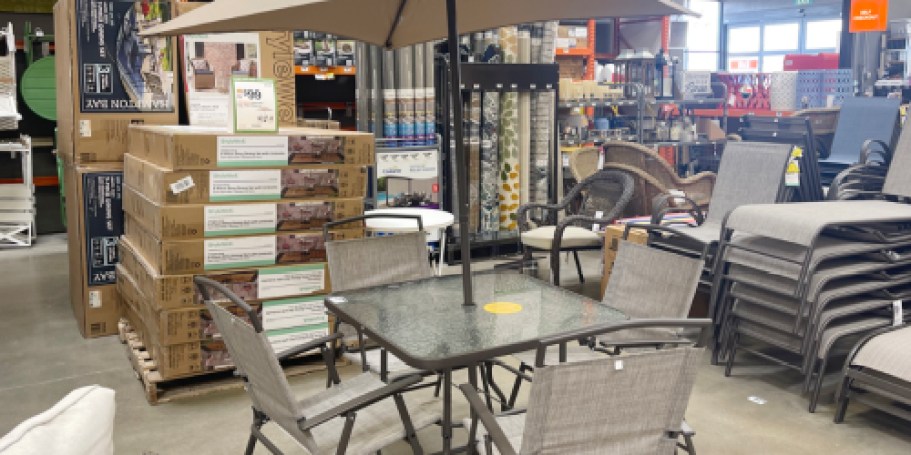 Home Depot Memorial Day Patio Furniture Sale | 6-Piece Patio Set Only $99