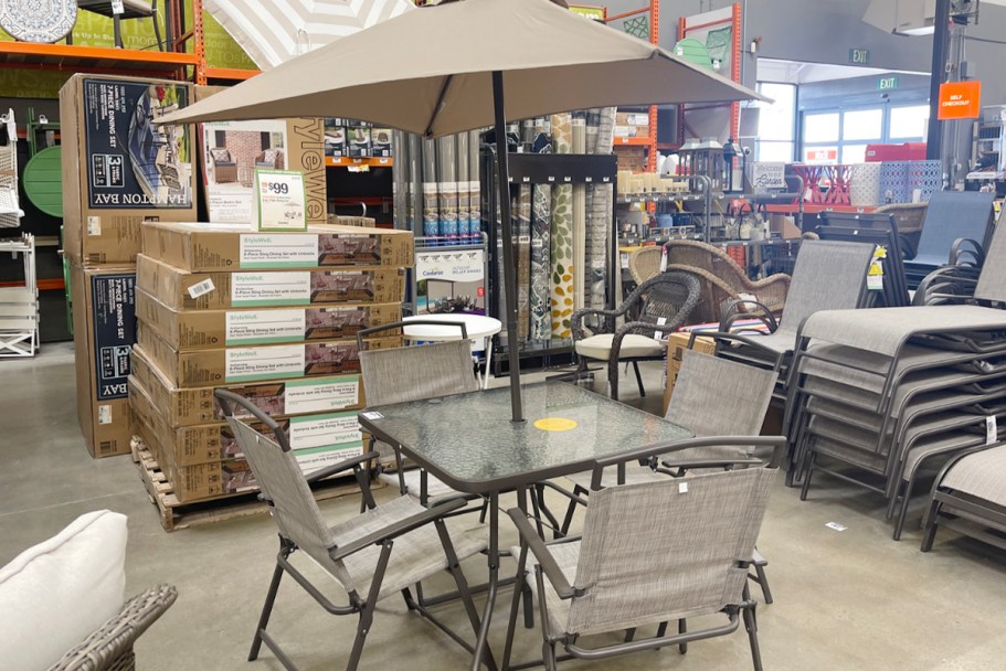 Home Depot Memorial Day Patio Furniture Sale | 6-Piece Patio Set Only $99