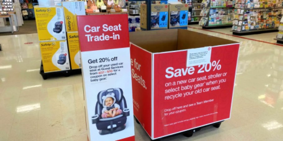 Target’s Car Seat Trade-In Event Returns 4/19 | Score 20% Off New Baby Gear – TWICE!