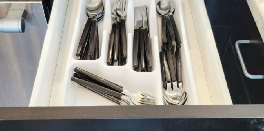 Mainstays Flatware Set w/ Storage Tray Just $10.48 on Walmart.com