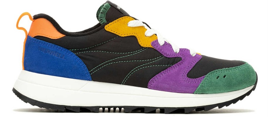a colorful men's sneaker