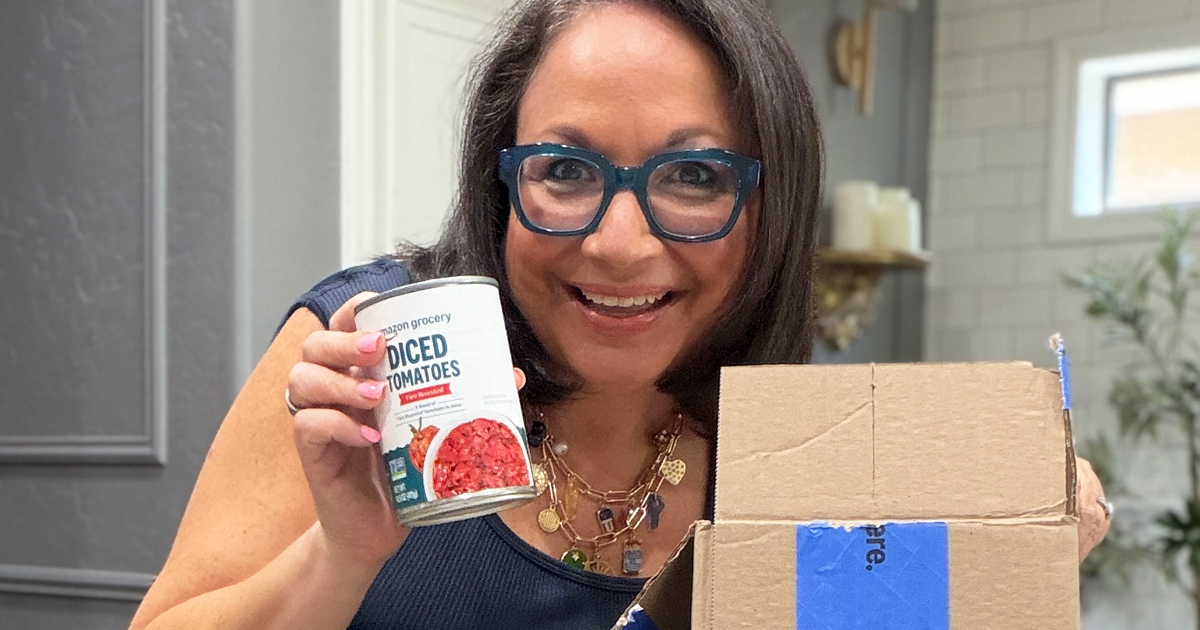 FOUR Amazon Grocery Diced Tomatoes Only $2.97 Shipped for Prime Members (Just 76¢ Each)