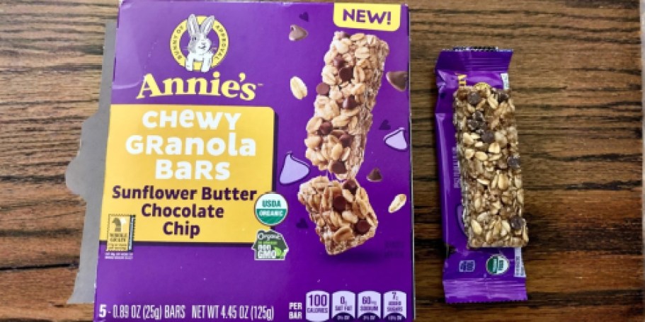 Annie’s Organic Granola Bars 5-Count Box Just $1.98 Shipped on Amazon