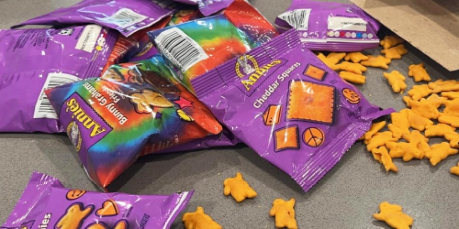 Annie’s Organic Snacks 12-Count Variety Pack Only $3.95 Shipped on Amazon