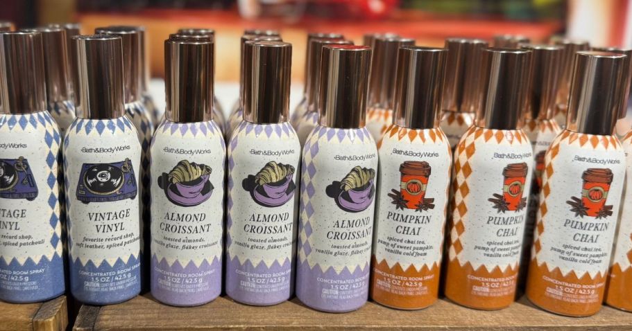 Bath & Body Works Room Sprays Just $3.50 – TODAY ONLY
