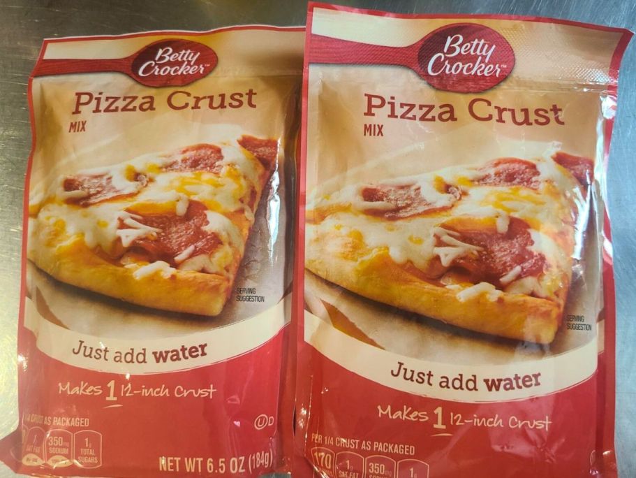 Betty Crocker Pizza Crust Mix Just $1.99 Shipped on Amazon (Reg. $6)