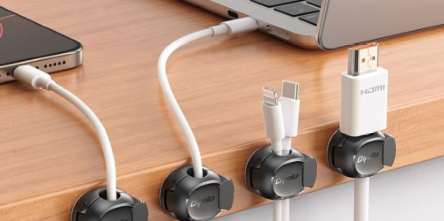 Magnetic Cable Clip 8-Pack Only $3.98 Shipped for Prime Members (Reg. $8)
