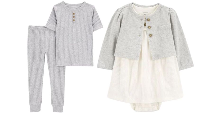 Carter's Pajamas and Girl's Outfit