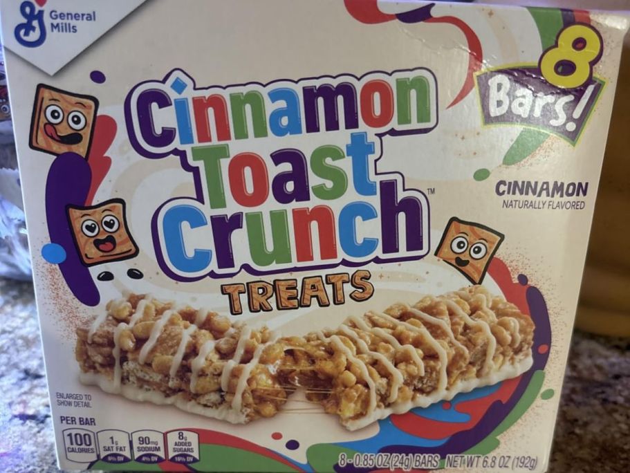 Cinnamon Toast Crunch Breakfast Bars 8-Count Only $1.83 Shipped on Amazon