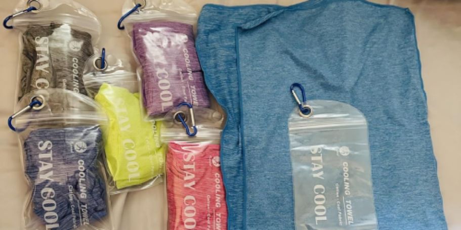 Cooling Towels 6-Pack Only $8.49 on Amazon (Regularly $17)