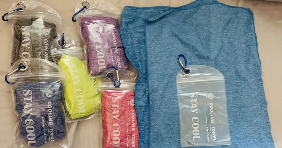 Cooling Towels 6-Pack Only $8.49 on Amazon (Regularly $17)