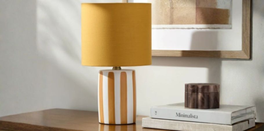 We’re Shocked! This Lamp Has Serious Anthro Vibes (& Only $29.99 Shipped)