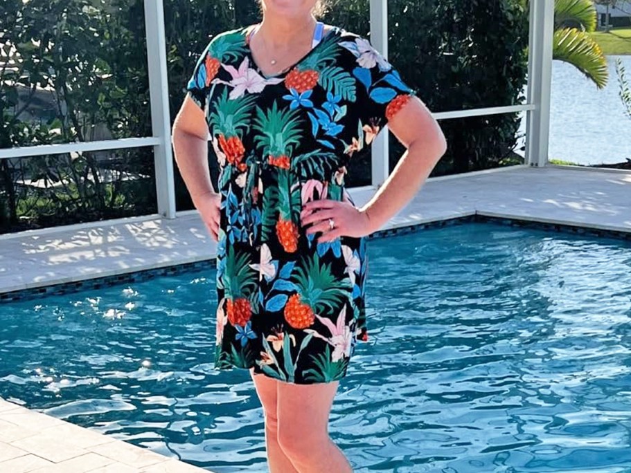 Women’s Swimsuit Cover-Ups from $8 on Amazon