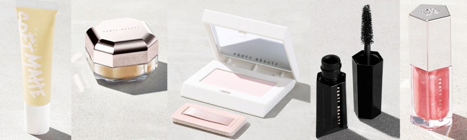 5 Fenty Beauty minis in a row