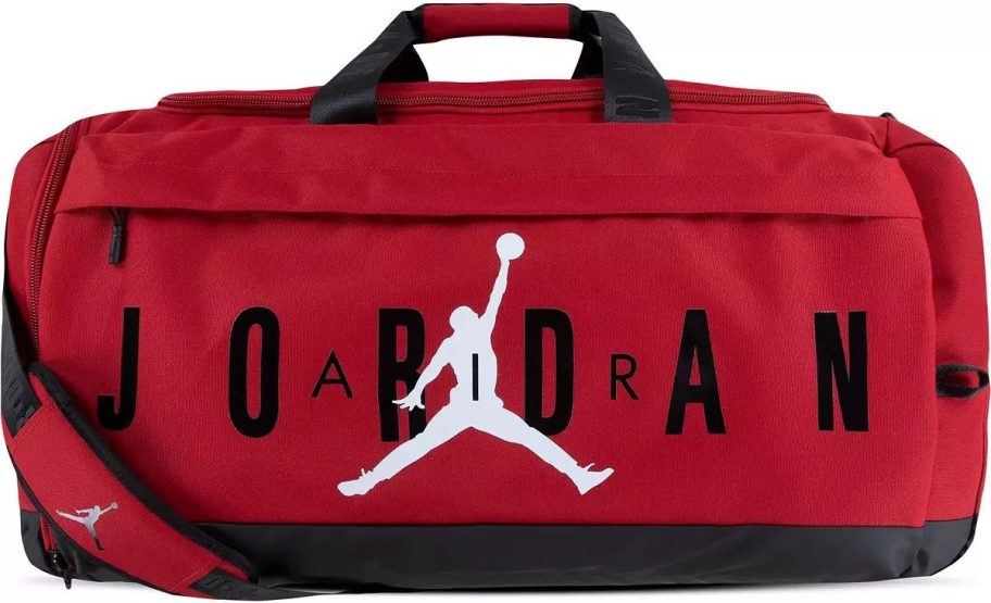 Stock image of a Joradan Duffel Bag