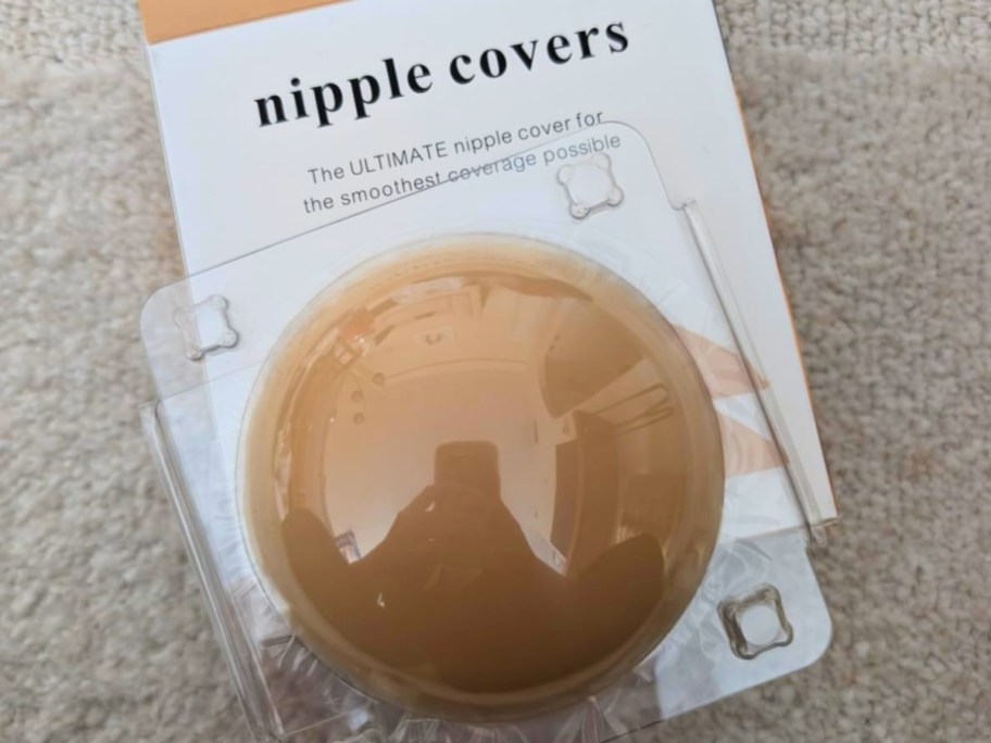 a pack of silicone nipple covers