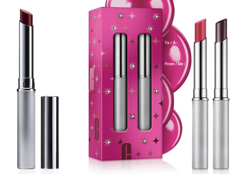 Clinique Black Honey Almost Lipstick and a set of 2 in gift box