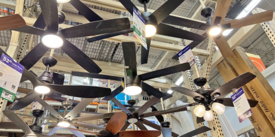 Home Depot Deals of the Day | Save on Ceiling Fans & Lighting