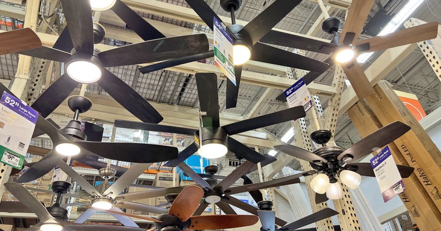 Home Depot Deals of the Day | Save on Ceiling Fans & Lighting