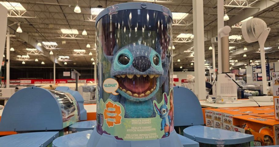 A Stitch Interactive Plush Toy