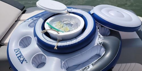 Intex Inflatable Cooler w/ 5 Cupholders Only $15.99 on Amazon (Reg. $25)