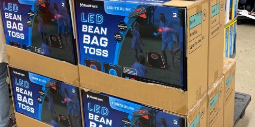 LED Cornhole Set Only $24.88 on Walmart.com | Play Day or Night!
