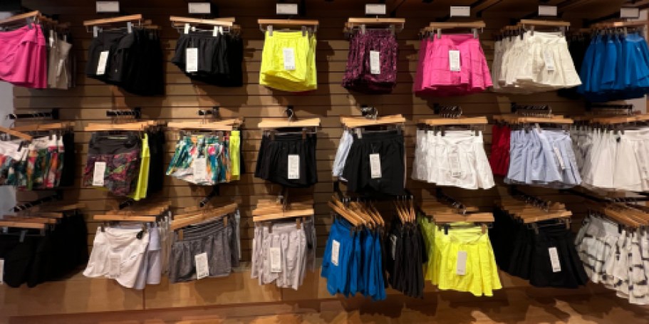 lululemon Year End Sale + Free Shipping = Scuba Shorts, Skirts, and More from $29 Shipped!