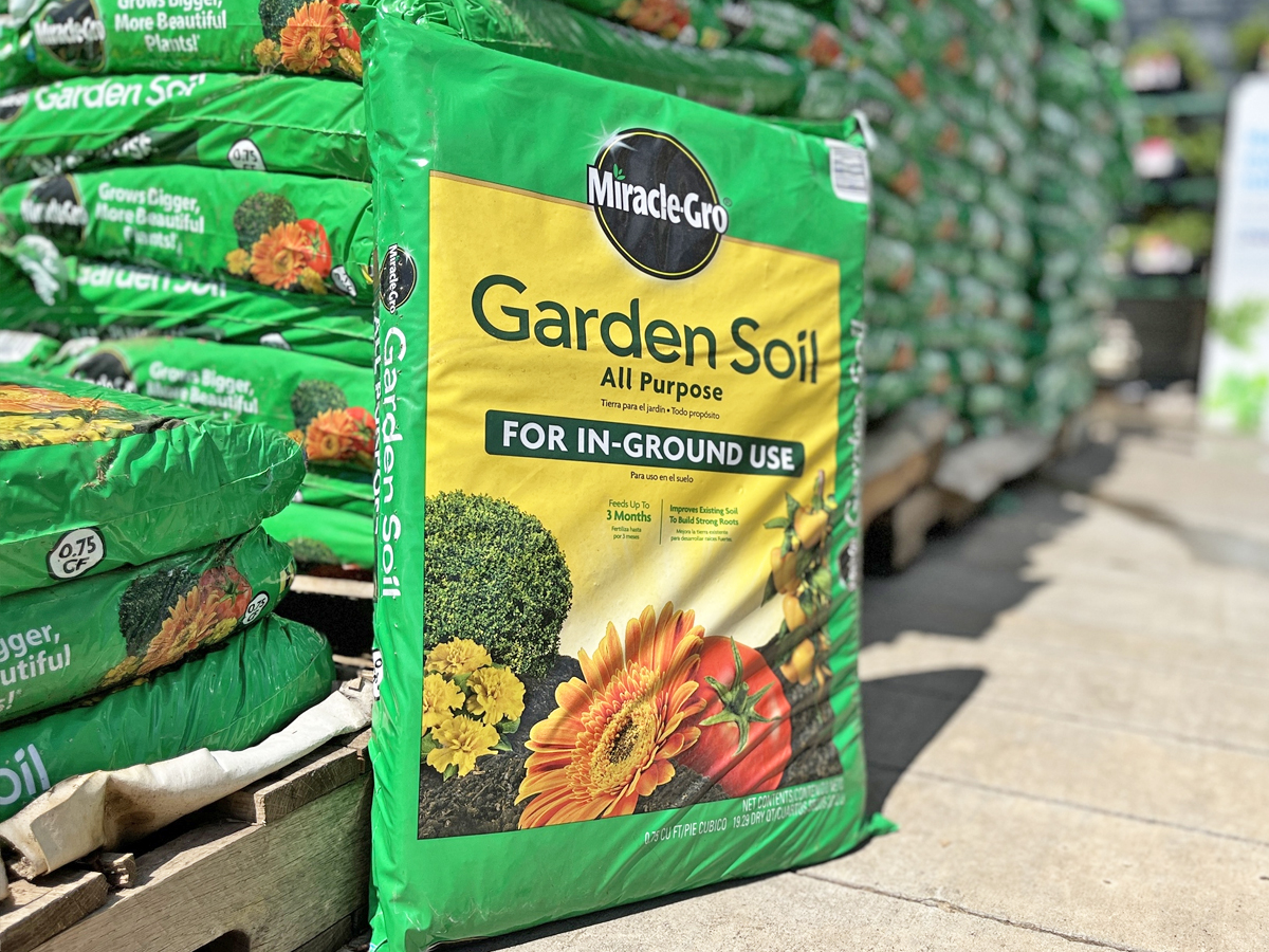 Miracle-Gro Garden Soil ONLY $2