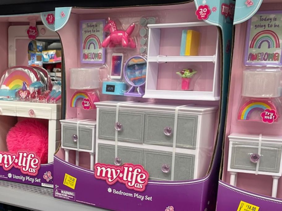 A My Life As 11-Piece Bedroom Play Set