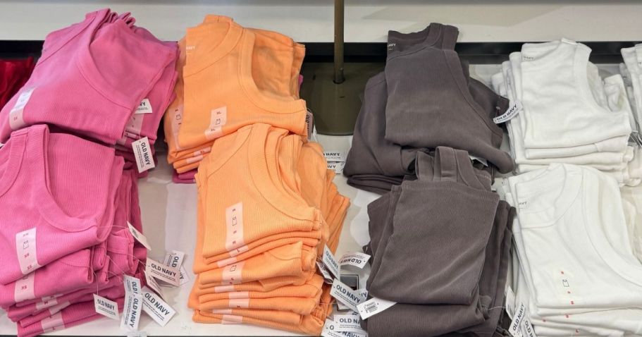 50% Off Old Navy Activewear | Styles from $5.49 (Today ONLY!)