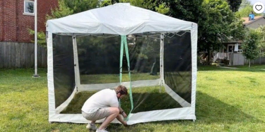 Ozark Trail Screened Tent w/ Magnetic Closure Only $79 Shipped on Walmart.com