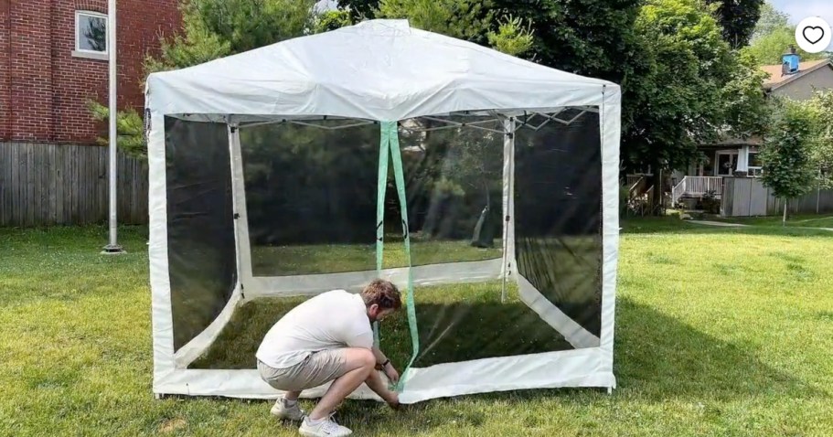 Ozark Trail Screened Tent w/ Magnetic Closure Only $79 Shipped on Walmart.com