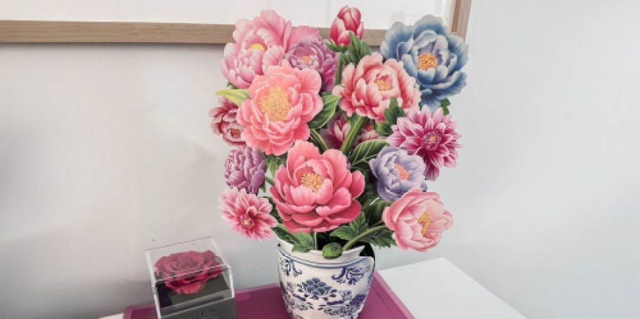 Flower Arrangement Pop-Up Cards from $5 on Amazon (Perfect for Birthdays!)