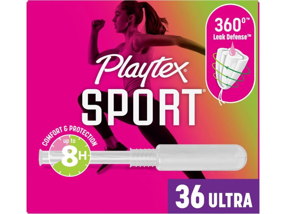 Playtex Sport Tampons Ultra Absorbency 36-Count