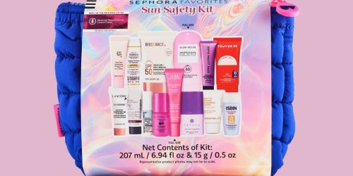 Sephora Sun Safety Kit Only $39 Shipped ($218 Value) + THREE Freebies