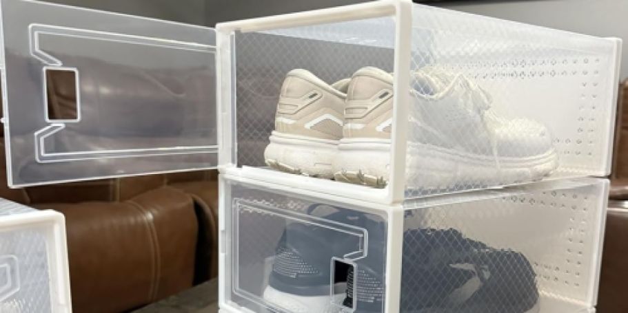 Shoe Organizer 12-Pack Just $19.49 Shipped for Prime Members (Reg. $50)