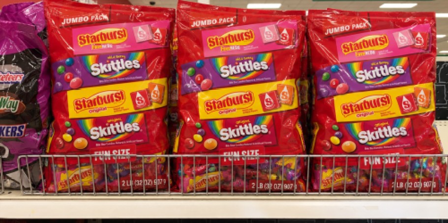 Skittles & Starburst Candy Variety Bag Just $11.57 Shipped on Amazon