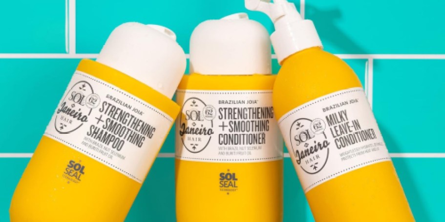 THREE Full-Sized Sol de Janeiro Hair Products Just $49 Shipped on Amazon (Reg. $82)