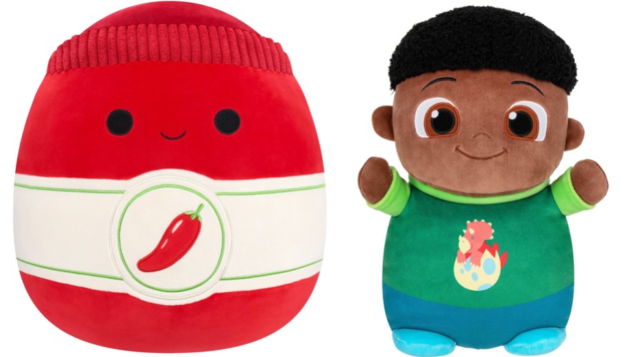 sriracha & cocomelon cody squishmallows plush