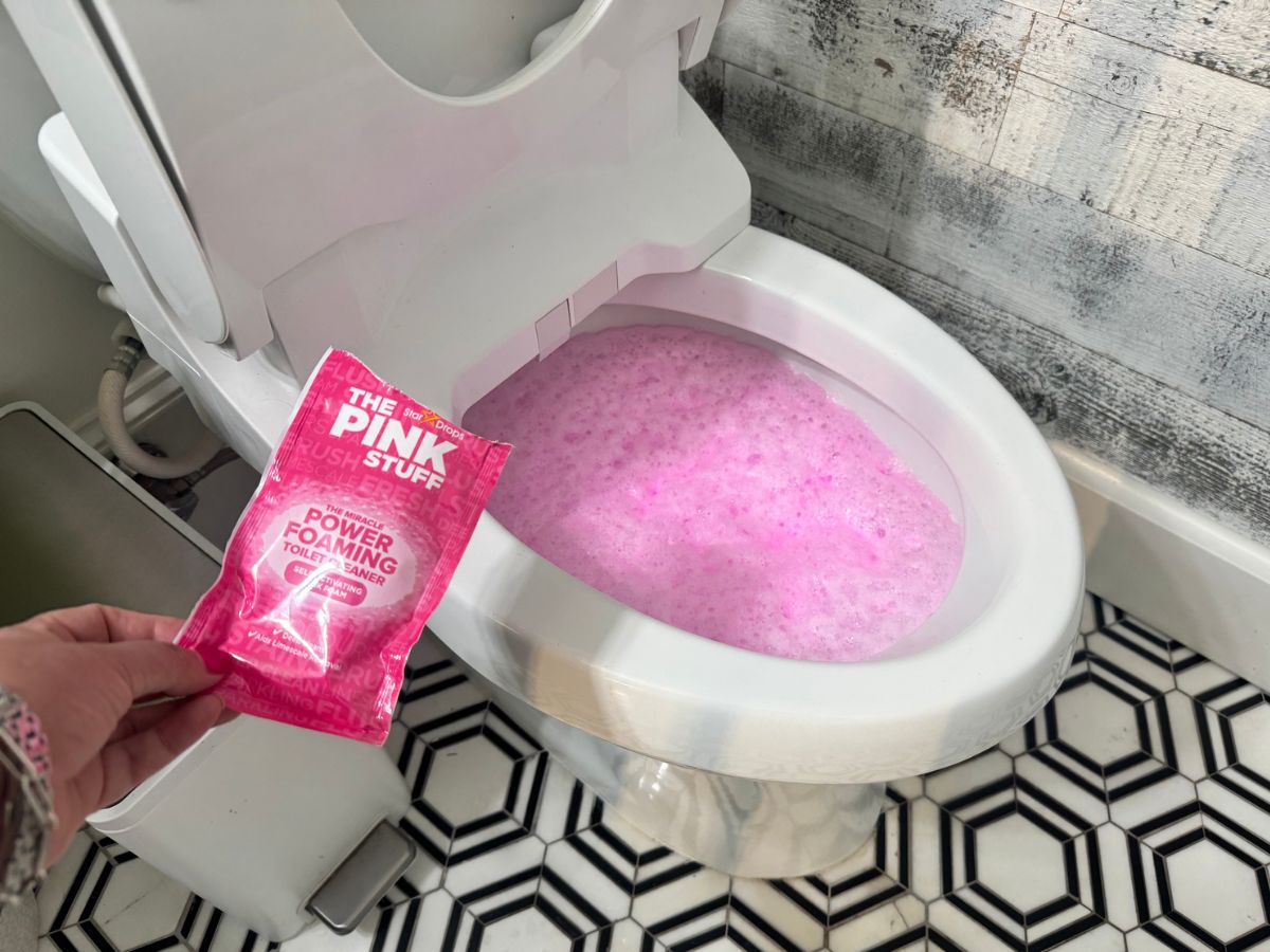 t*o様 ☘️お盆イベント☘️1239 【コロコロ　フサフサキレイピンク】クリス The Pink Stuff Cleaner Really Is a Miracle Paste | Hip2Save